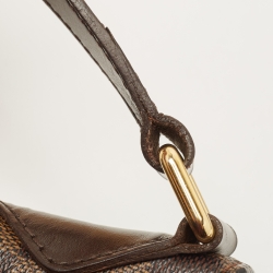Pre Owned Louis Vuitton Damier Ebene Canvas Bloomsbury GM Bag