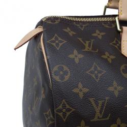 Pre Owned Louis Vuitton Monogram Canvas Speedy 30
