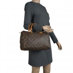Pre Owned Louis Vuitton Monogram Canvas Speedy30