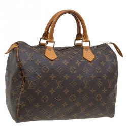 Pre Owned Louis Vuitton Monogram Canvas Speedy30