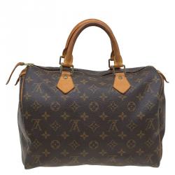 Pre Owned Louis Vuitton Monogram Canvas Speedy30