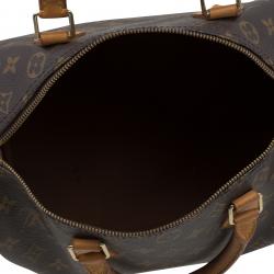 Pre Owned Louis Vuitton Monogram Canvas Speedy30