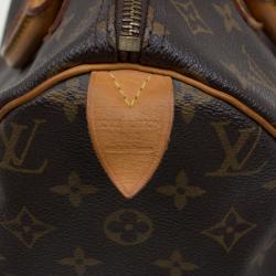 Pre Owned Louis Vuitton Monogram Canvas Speedy30
