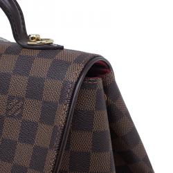 مملوكة مسبقًا Louis Vuitton Damier Ebene Canvas Bergamo Satchel MM