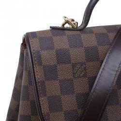 مملوكة مسبقًا Louis Vuitton Damier Ebene Canvas Bergamo Satchel MM