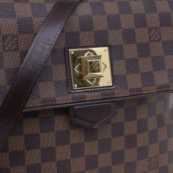 مملوكة مسبقًا Louis Vuitton Damier Ebene Canvas Bergamo Satchel MM