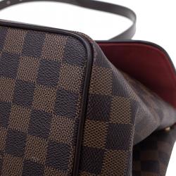 مملوكة مسبقًا Louis Vuitton Damier Ebene Canvas Bergamo Satchel MM