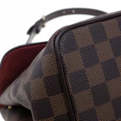 مملوكة مسبقًا Louis Vuitton Damier Ebene Canvas Bergamo Satchel MM