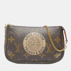 Louis Vuitton Gold Monogram Cowhide Leather Limelight Clutch GM