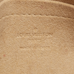 Pre Owned Louis Vuitton Damier Azur Trunks Labels Milla MM Pochette 