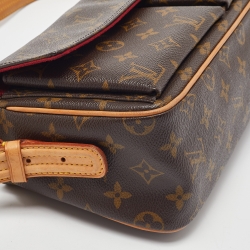 Pre Owned Louis Vuitton Monogram Canvas Viva Cite MM Bag
