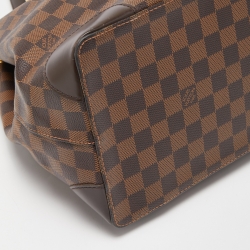 Pre Owned حقيبة لوي فيتون هامبستيد كانفاس دامييه أيبين MM