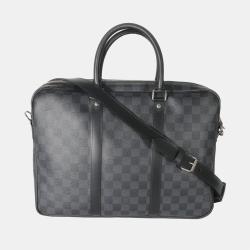 Louis Vuitton Steeve Laptop Bag Damier Graphite Briefcase ○ Labellov ○ Buy  and Sell Authentic Luxury
