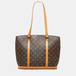 Louis+Vuitton+Babylone+Silver+Hardware+Shoulder+Bag+BB+Beige+