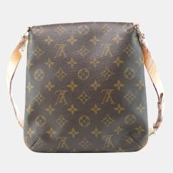 Louis+Vuitton+Vavin+Shoulder+Bag+GM+Brown+Canvas for sale online