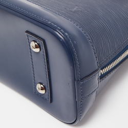 Pre Owned Louis Vuitton Indigo Epi Leather Alma BB Bag