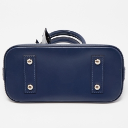 Pre Owned Louis Vuitton Indigo Epi Leather Alma BB Bag