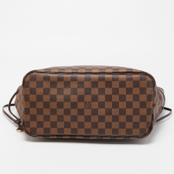 Louis Vuitton Damier Ebene Canvas Neverfull MM Bag