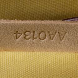 Pre Owned Louis Vuitton Vert Impression Monogram Vernis Brea MM Bag