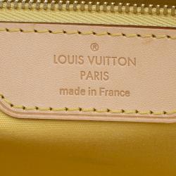 Pre Owned Louis Vuitton Vert Impression Monogram Vernis Brea MM Bag