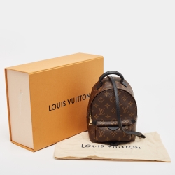Pre Owned Louis Vuitton Monogram Canvas Mini Palm Springs Backpack
