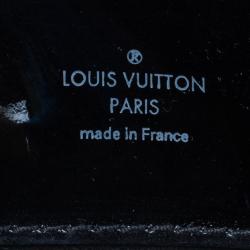 Pre Owned Louis Vuitton Black Epi Patent Leather Electric Sevigne MM