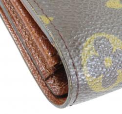 Louis Vuitton Monogram Canvas Sarah Continental Wallet