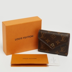 Louis Vuitton Monogram Canvas Victorine Wallet 