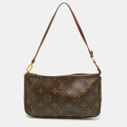 Pre Owned Louis Vuitton Monogram Canvas Pochette Accessoires Bag