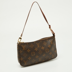 Pre Owned Louis Vuitton Monogram Canvas Pochette Accessoires Bag