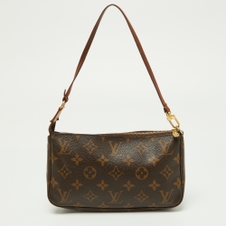 Pre Owned Louis Vuitton Monogram Canvas Pochette Accessoires Bag