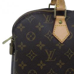 Pre Owned Louis Vuitton Monogram Canvas Alma PM