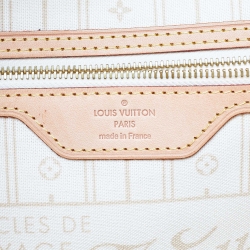 Louis Vuitton Damier Azur Canvas Neverfull MM Bag