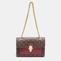 Louis Vuitton Beige/Burgundy Monogram Denim Sunrise Bag Louis Vuitton | The  Luxury Closet