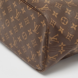 Louis Vuitton Monogram Canvas Neverfull MM Bag