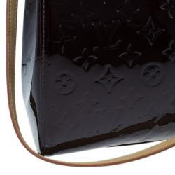 Pre Owned Louis Vuitton Amarante Monogram Vernis Brea GM