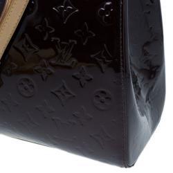 Pre Owned Louis Vuitton Amarante Monogram Vernis Brea GM