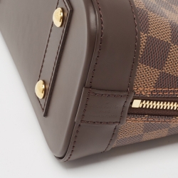 Pre Owned Louis Vuitton Damier Ebene Canvas Alma BB Bag