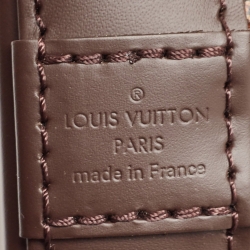 Pre Owned Louis Vuitton Damier Ebene Canvas Alma BB Bag