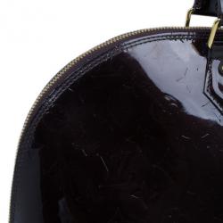 مملوكة مسبقًا حقيبة ألما لوي فيتون أمارانتي فرنيس مونوجرامية GM