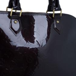 مملوكة مسبقًا حقيبة ألما لوي فيتون أمارانتي فرنيس مونوجرامية GM