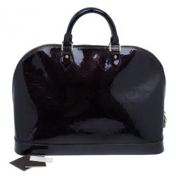 مملوكة مسبقًا حقيبة ألما لوي فيتون أمارانتي فرنيس مونوجرامية GM