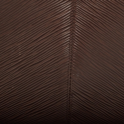 مملوكة مسبقًا Louis Vuitton Moka Epi Leather Demi Lune Pochette Bag