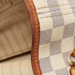 Louis Vuitton Damier Azur Canvas Neverfull MM Bag
