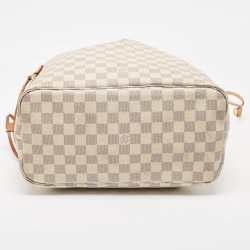 Louis Vuitton Damier Azur Canvas Neverfull MM Bag