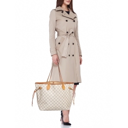 Louis Vuitton Damier Azur Canvas Neverfull MM Bag