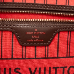 Louis Vuitton Damier Ebene Canvas Neverfull GM Bag