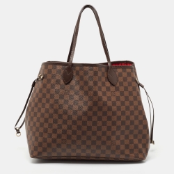 Louis Vuitton Damier Ebene Canvas Neverfull GM Bag