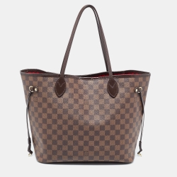 Louis Vuitton Damier Ebene Canvas Neverfull MM Bag