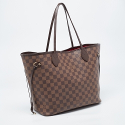 Louis Vuitton Damier Ebene Canvas Neverfull MM Bag